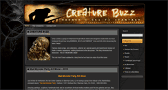 Desktop Screenshot of creaturebuzz.com